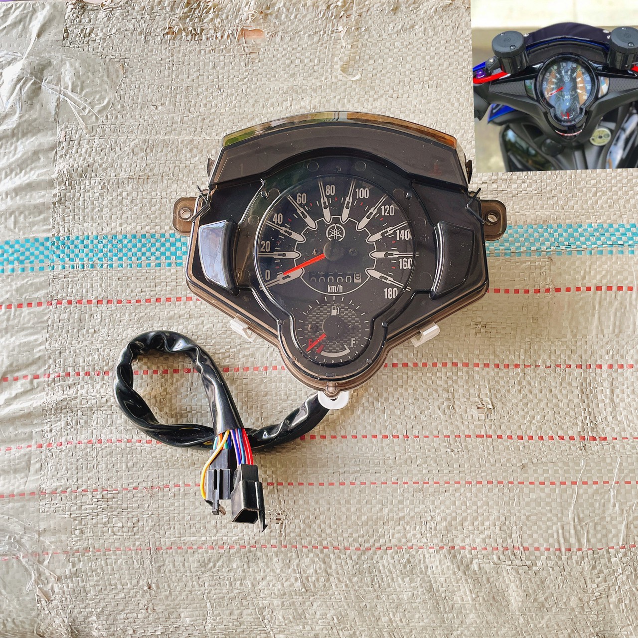 Đồng hồ Lc135 malay bao đẹp gắn ex135 như zin hàng chuẩn A100