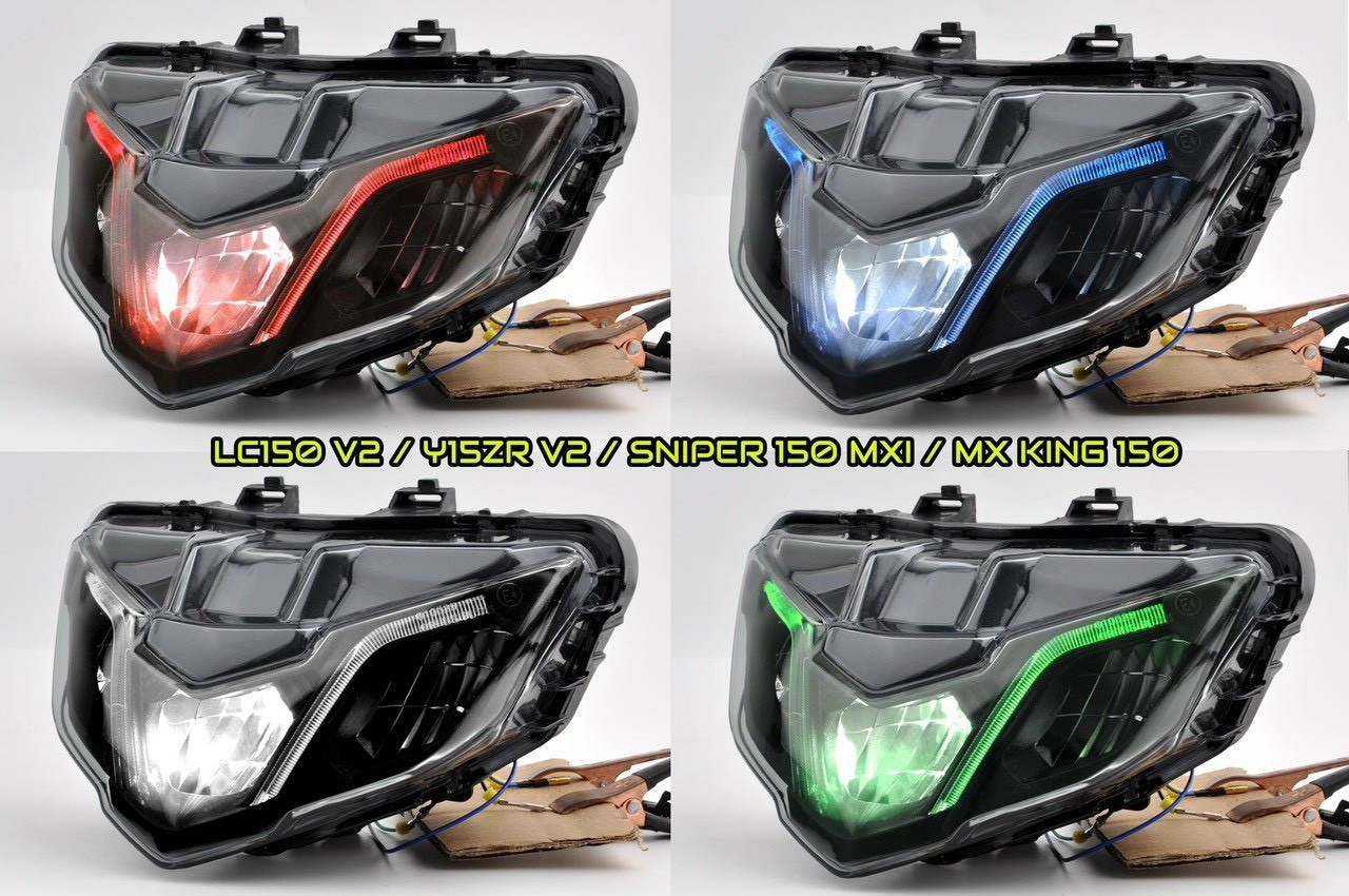 Chóa đèn LED 2 tầng Yamaha Exciter 150 đời 2019 - 2021