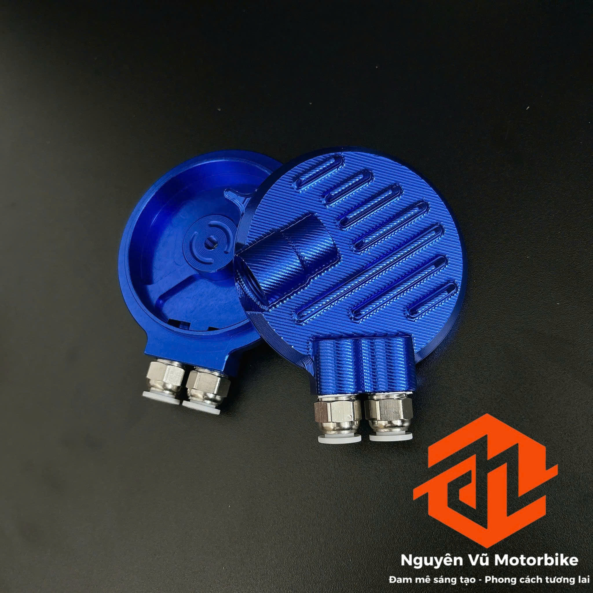 Nắp tròn Wave 100  có cảm biến ( nắp lớn )