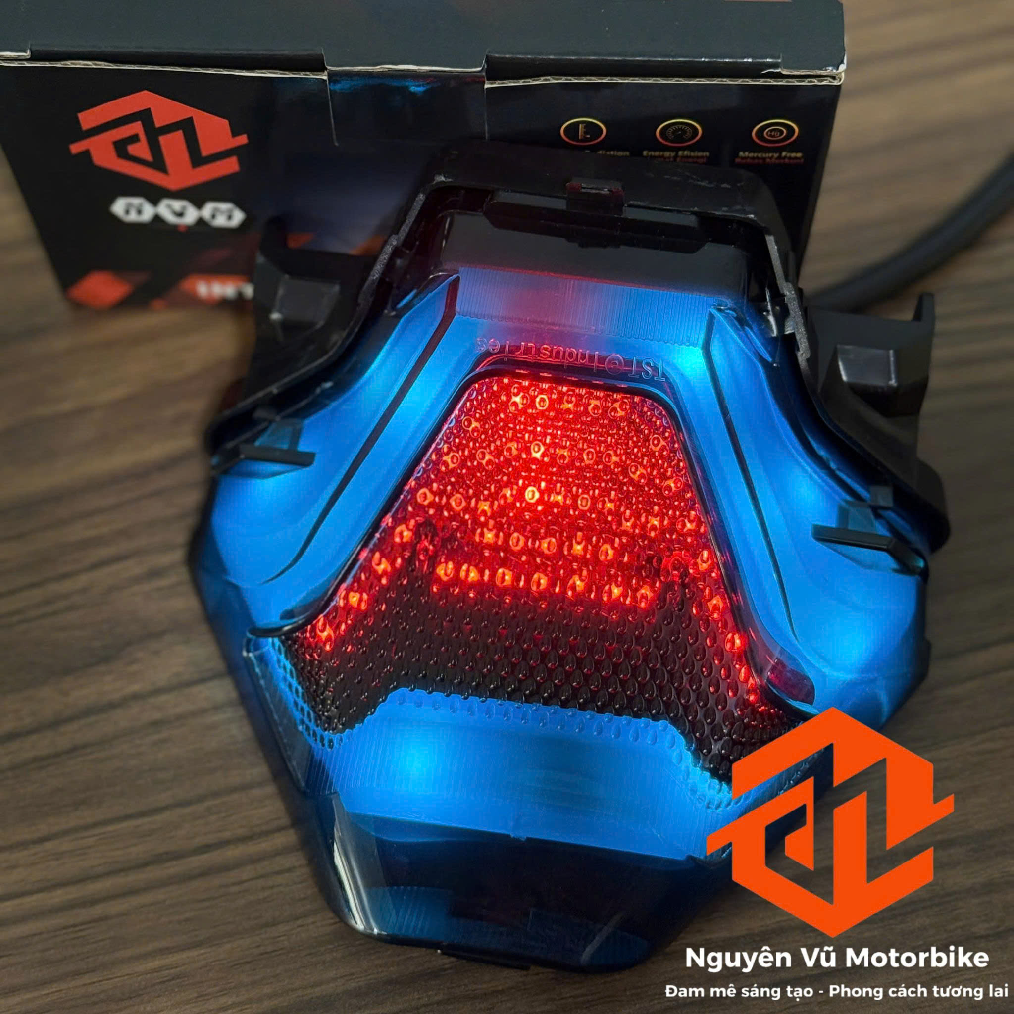 Hậu TST NVM Ex150, Y15ZR (Chỉnh app điện thoại)