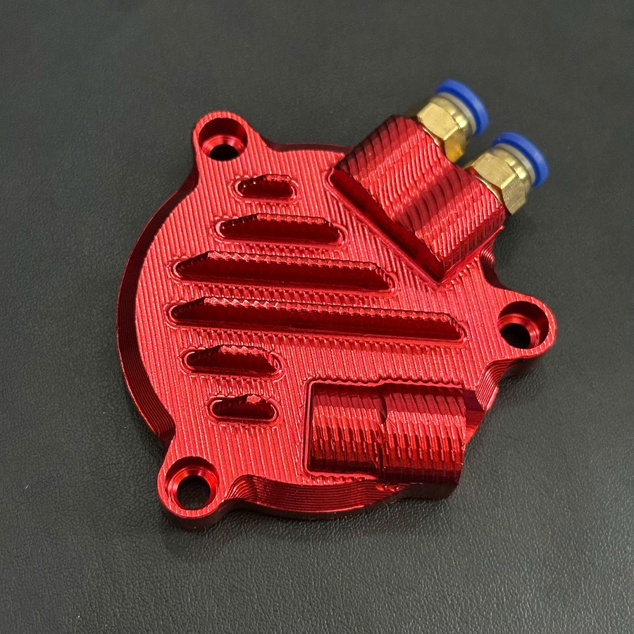 Nắp tròn hơi IPONE 4 val CNC nguyên khối