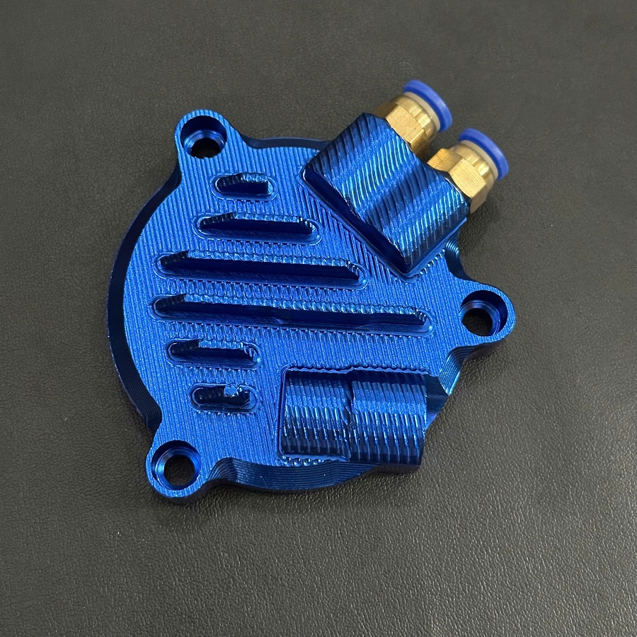 Nắp tròn hơi IPONE 4 val CNC nguyên khối