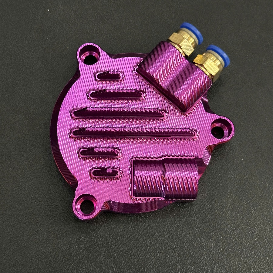 Nắp tròn hơi IPONE 4 val CNC nguyên khối