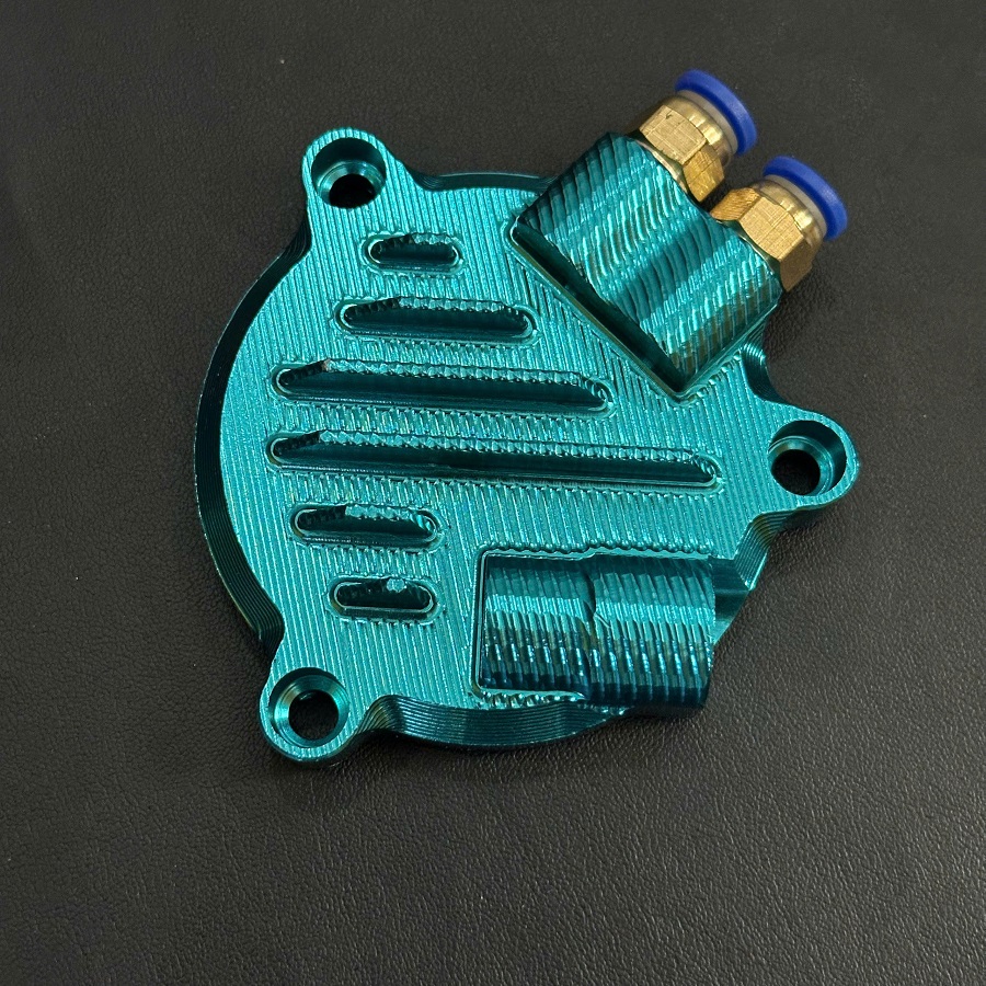 Nắp tròn hơi IPONE 4 val CNC nguyên khối