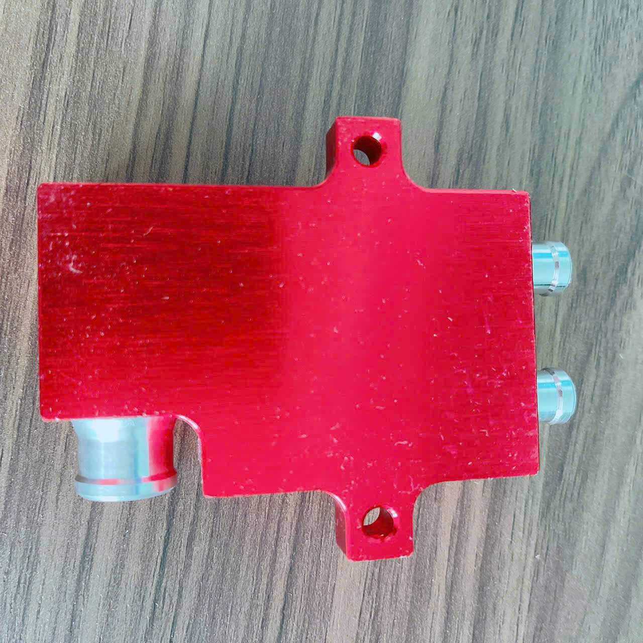 Bẫy nhớt 3 ống hơi nhôm CNC mini