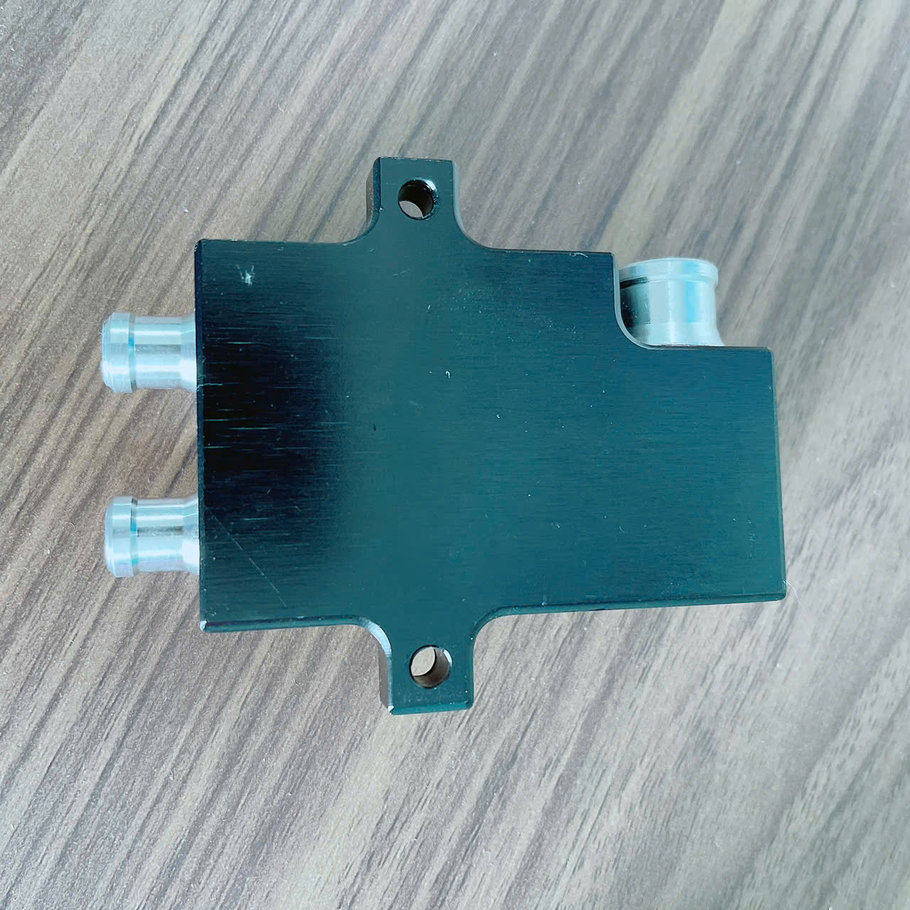 Bẫy nhớt 3 ống hơi nhôm CNC mini