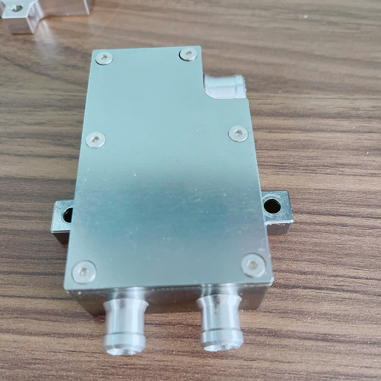 Bẫy nhớt 3 ống hơi nhôm CNC mini