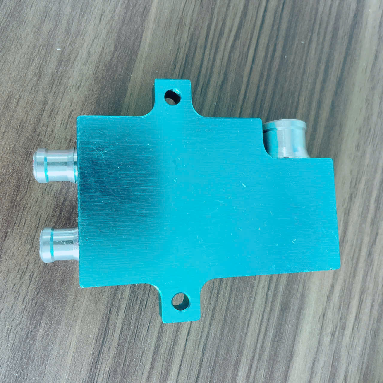 Bẫy nhớt 3 ống hơi nhôm CNC mini