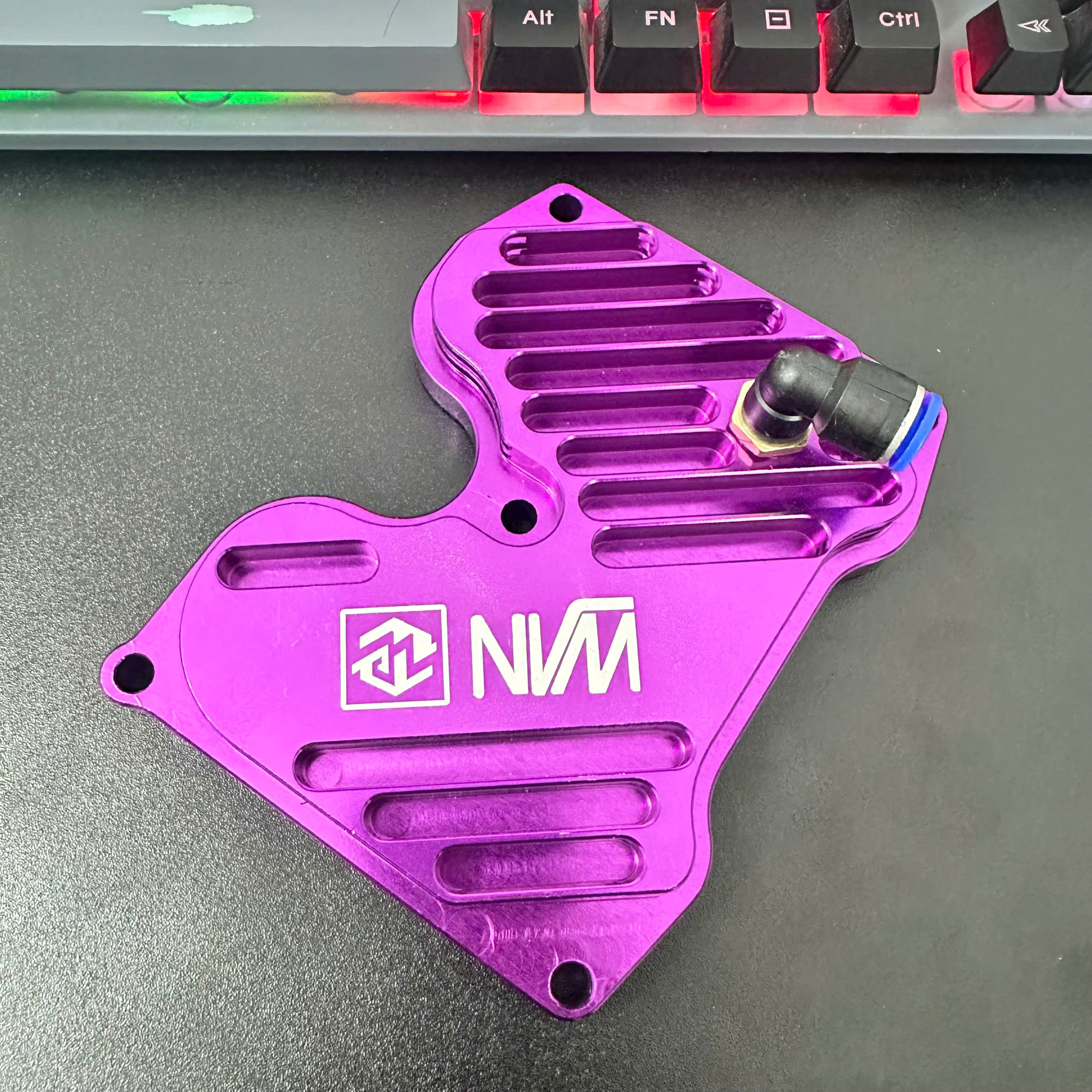 Bộ Nắp Đầu Bò Hợp Kim Nhôm CNC NVM EX135 4s, EX150 có ống hơi