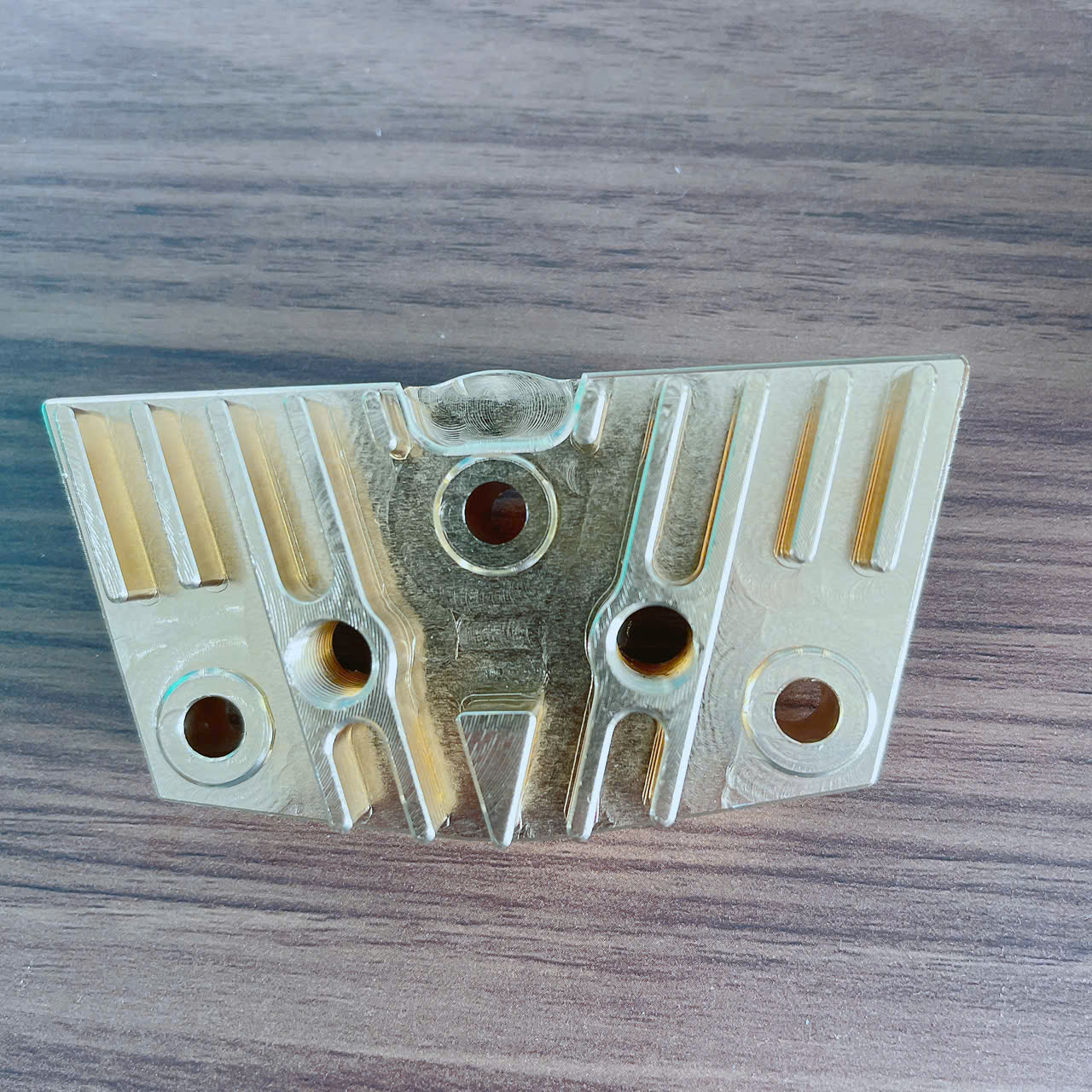 NẮP CÁNH BƯỚM CNC CÓ LỖ BẮT KÉT NHỚT SỬ DỤNG CHO ĐẦU WAVE DREAM