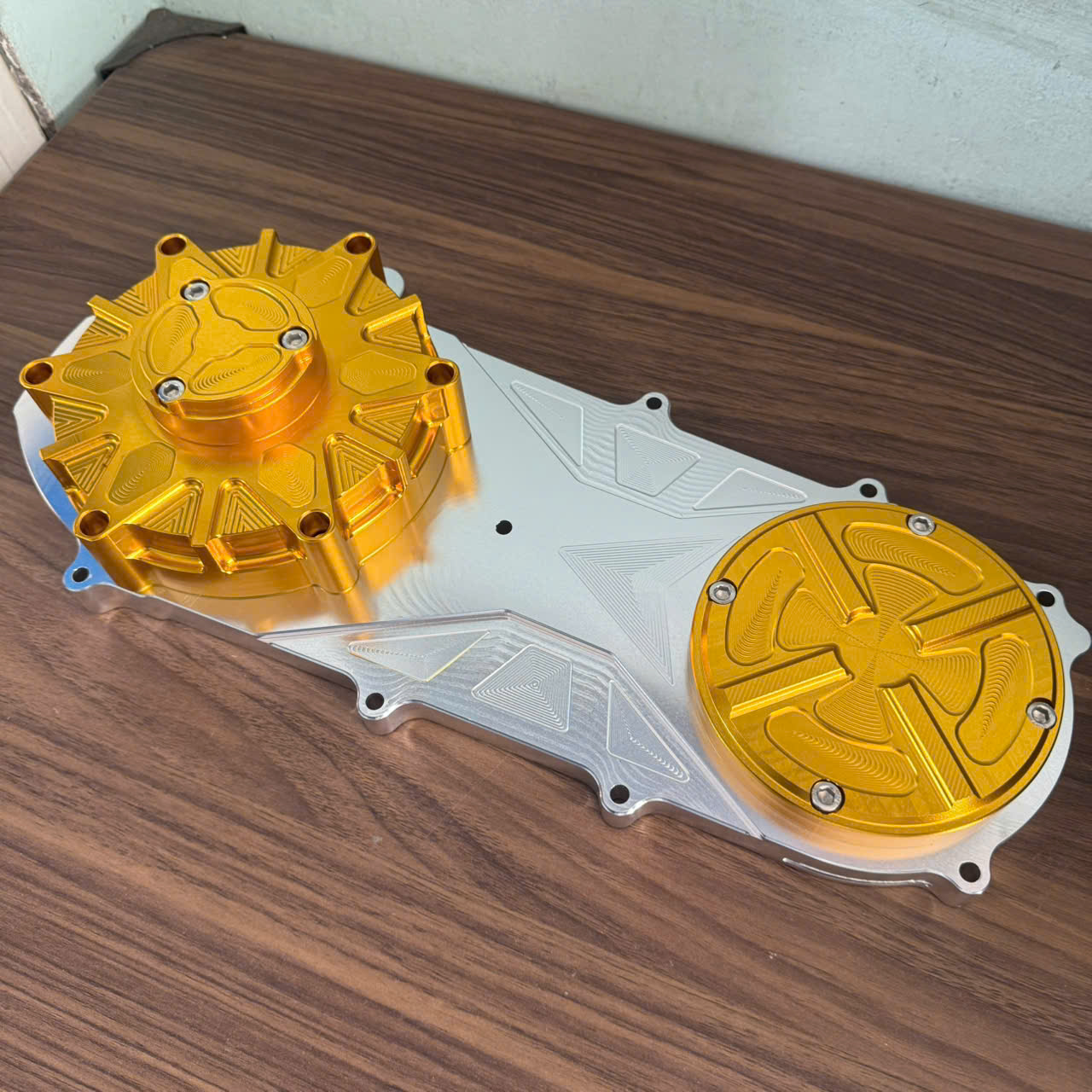 Lốc Nồi V2 Nhôm CNC Nguyên Khối Airblade – Vario – Click – SH Mode 125 150 (Máy 2 Val Tản Nhiệt )