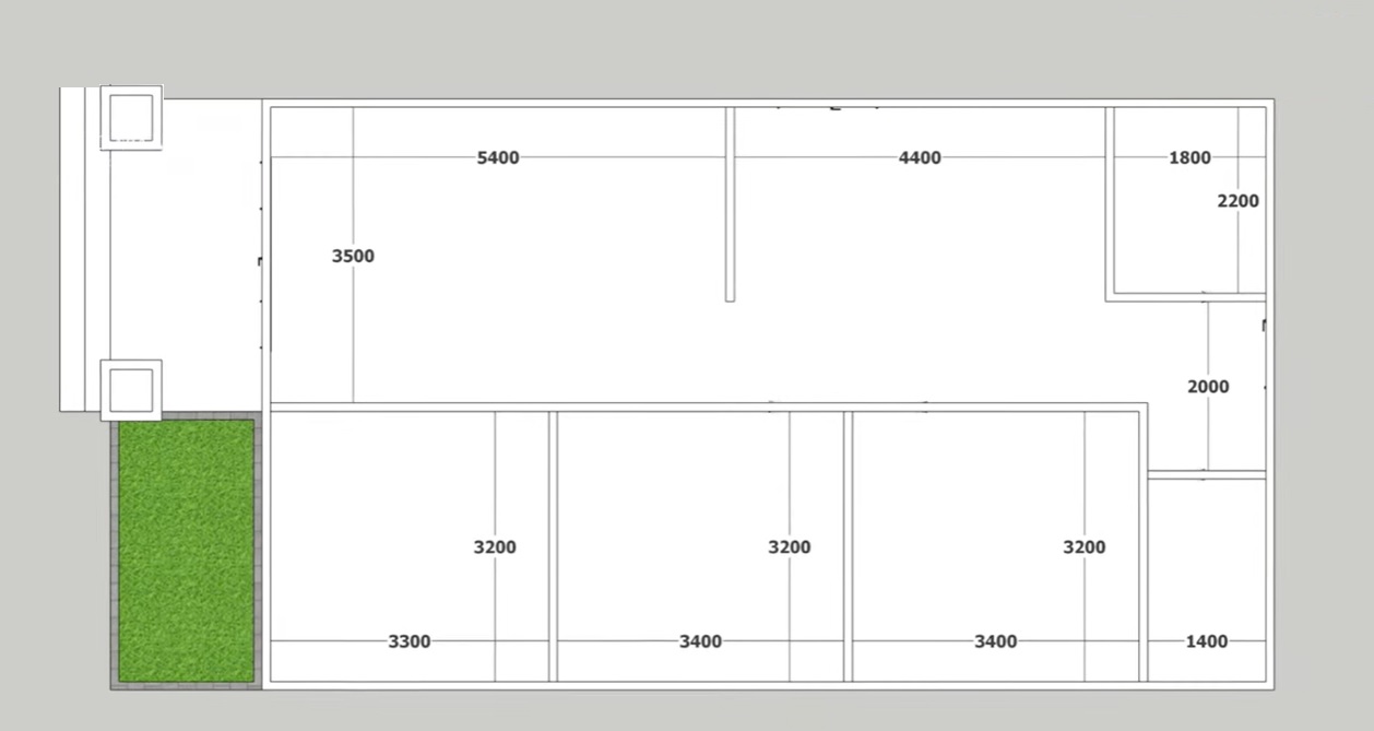 MẪU NHÀ LẮP GHÉP 100M2 3 PHÒNG NGỦ