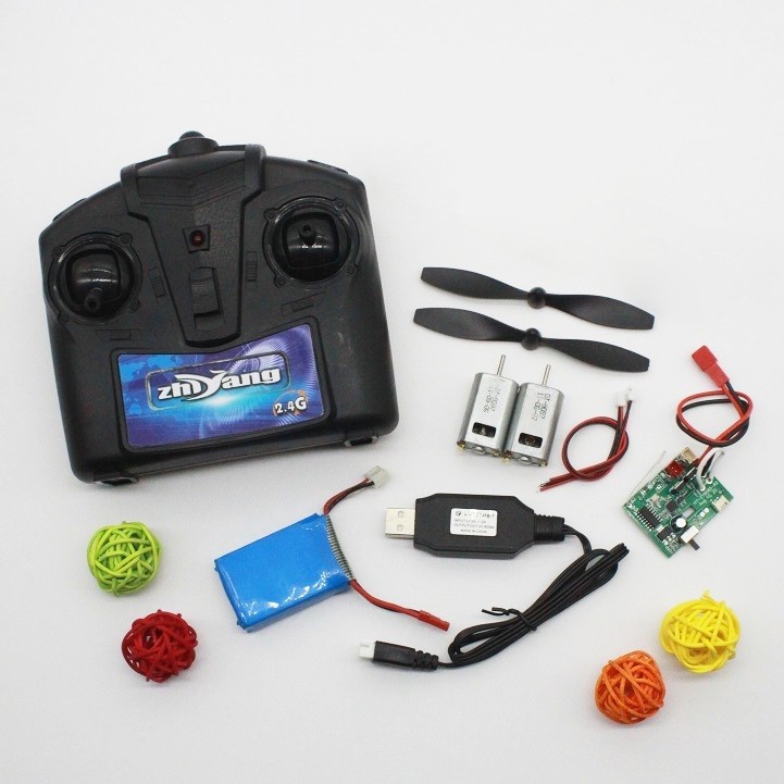 Combo đầy đủ chế tạo máy bay cánh bằng sử dụng 2 motor 130. Chế máy bay RC Su27, F22