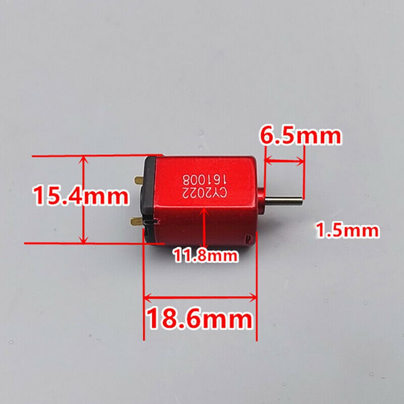 Motor mini tốc độ cao 1.5V-3.7V 49000RPM