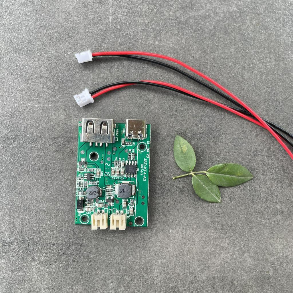 Mạch sạc quạt quạt 3 tốc độ kiêm sạc dự phòng