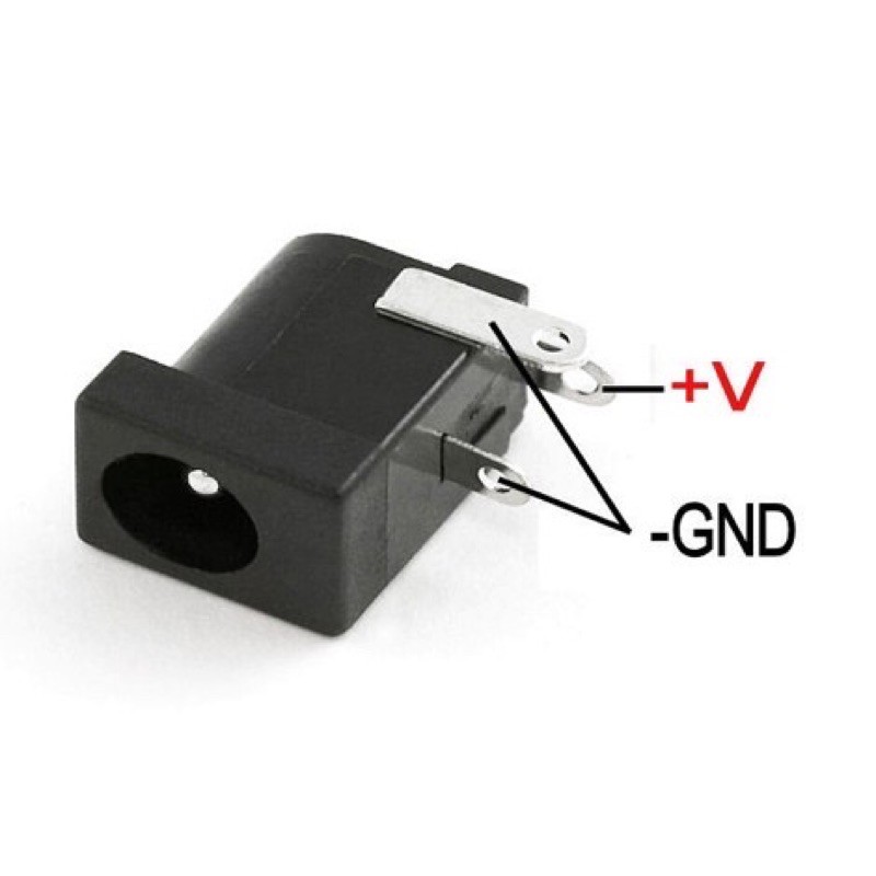 Giắc DC cái 5.5x2.1mm