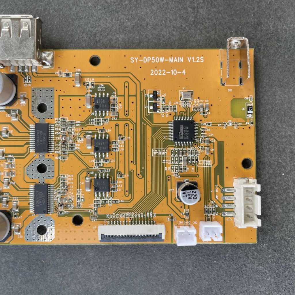 Mạch bluetooth 5.0 MVSilicon BP1048B2 DSP công suất 2.1 có đèn led nháy theo nhạc