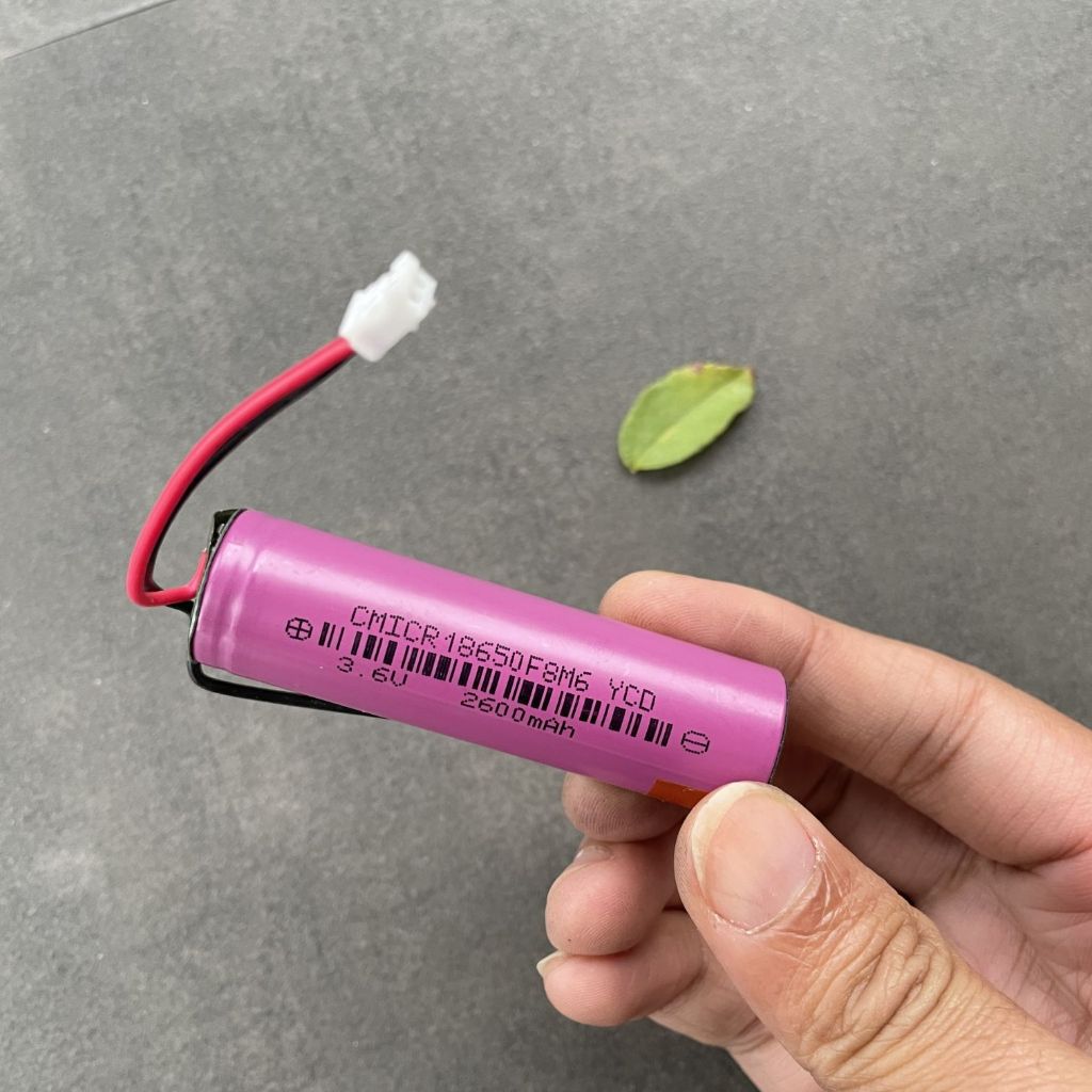 Pin 18650 2600mah đã hàn sẵn giắc PH2.0 loại tốt
