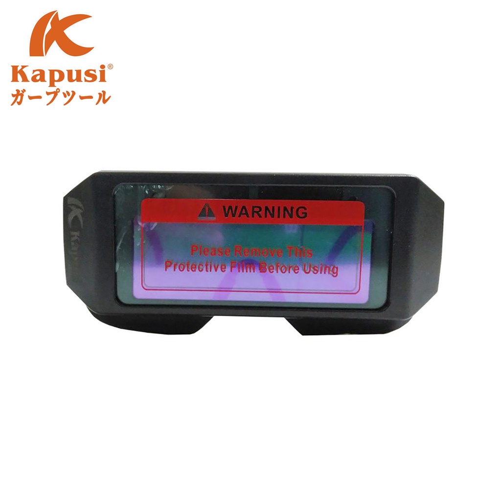 Kính Hàn Điện Tử KAPUSI Tự Động Tối, Nhựa ABS Cao Cấp, Tặng Kèm Dây Đeo, Có Túi Đựng