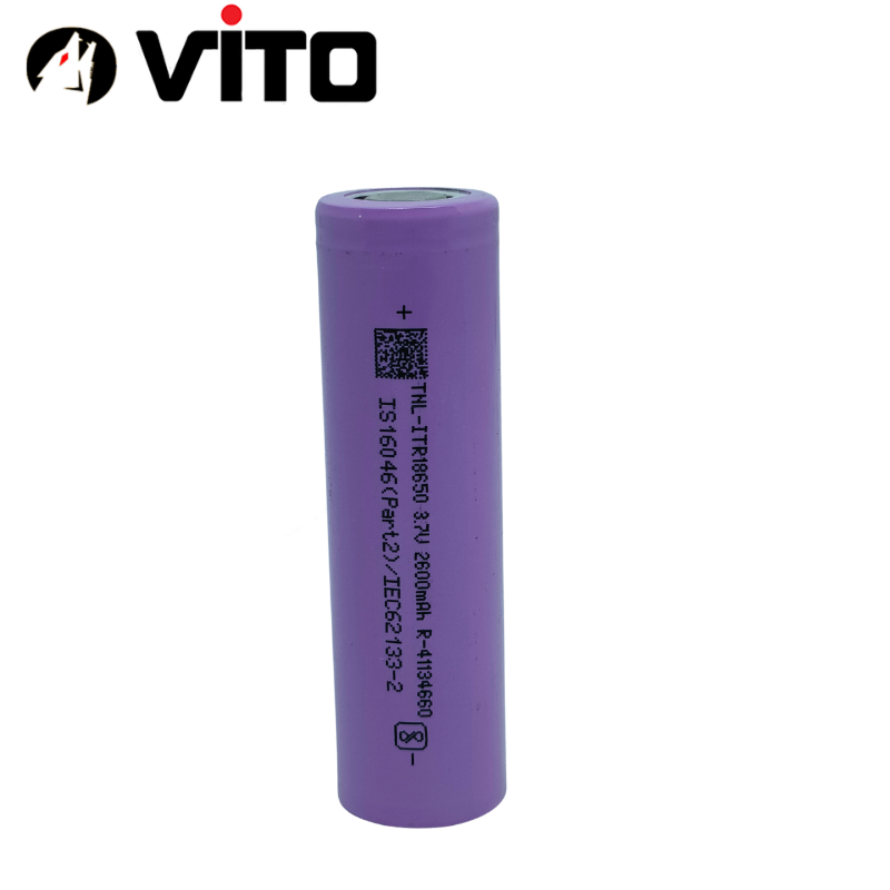 [01 Viên] Cell Pin 18650 Dung Lượng 2600mAh 5C (Xả 10A) VITO - Hàng Mới 100%