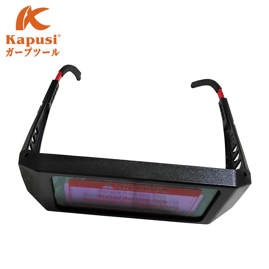 Kính Hàn Điện Tử KAPUSI Tự Động Tối, Nhựa ABS Cao Cấp, Tặng Kèm Dây Đeo, Có Túi Đựng