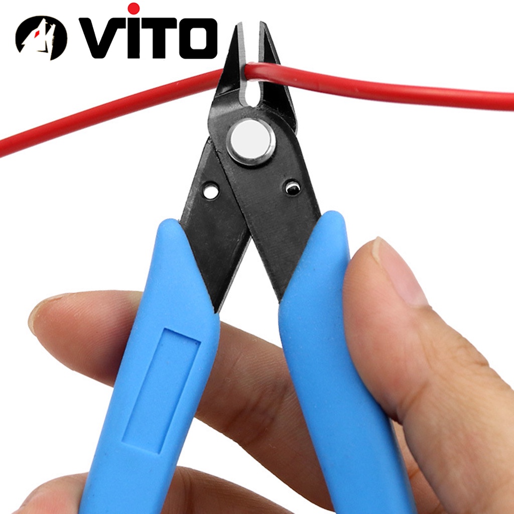 Kìm Cắt Chân Linh Kiện Điện Tử VITO 130mm Chắc Chắn