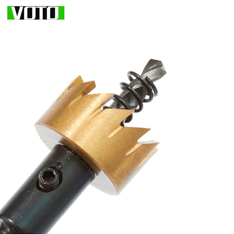 Mũi Khoan, Mũi Khoét Kim Loại Thép M35 Có Mũi Định Tâm