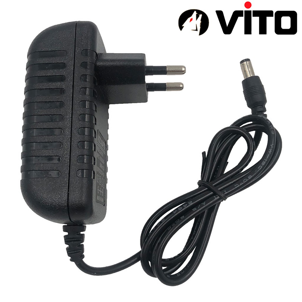 Nguồn 12V 2A 3A Có Đèn LED VITO Chân Cắm DC 5.5mm x 2.5mm