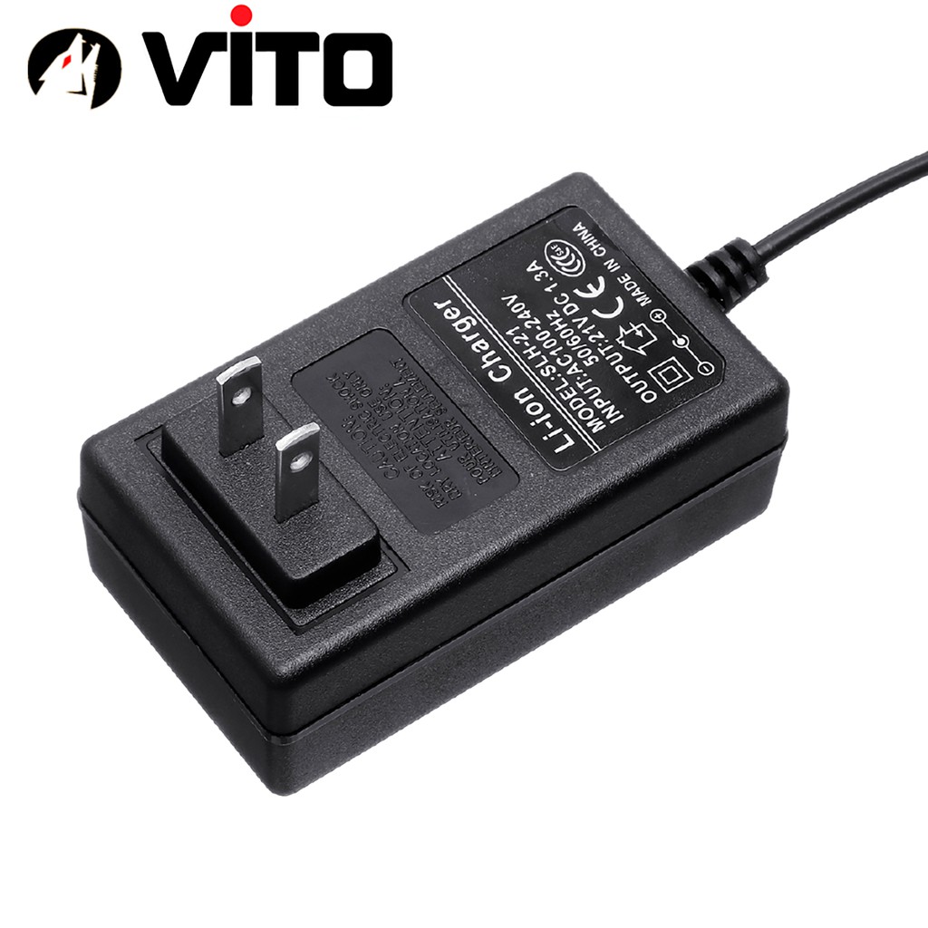 Sạc Pin 5S 21V 1A 2A VITO Cho Máy Khoan Pin Tự Ngắt Khi Đầy
