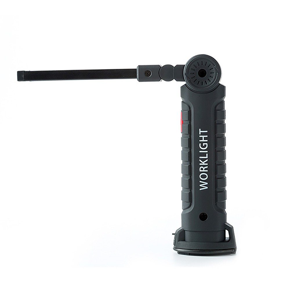 Đèn Pin WorkLight LED COB + XPE Sạc Pin Đa Năng, Đế Nam Châm