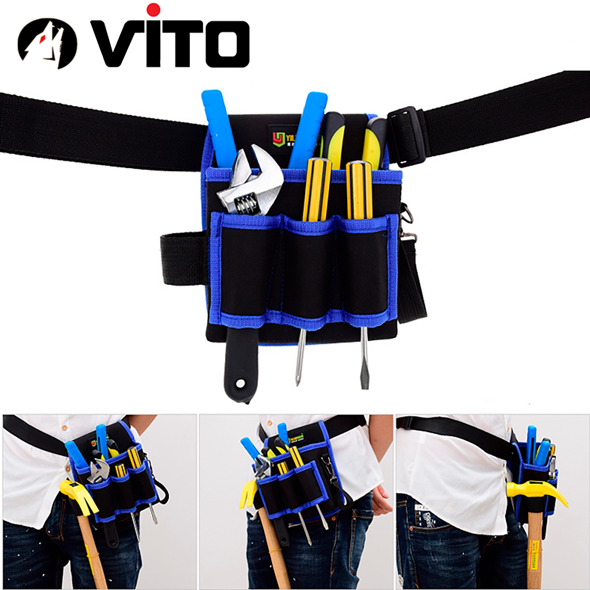 Túi Đựng Đồ Nghề Đeo Hông VITO Chắc Chắn - Mẫu 8