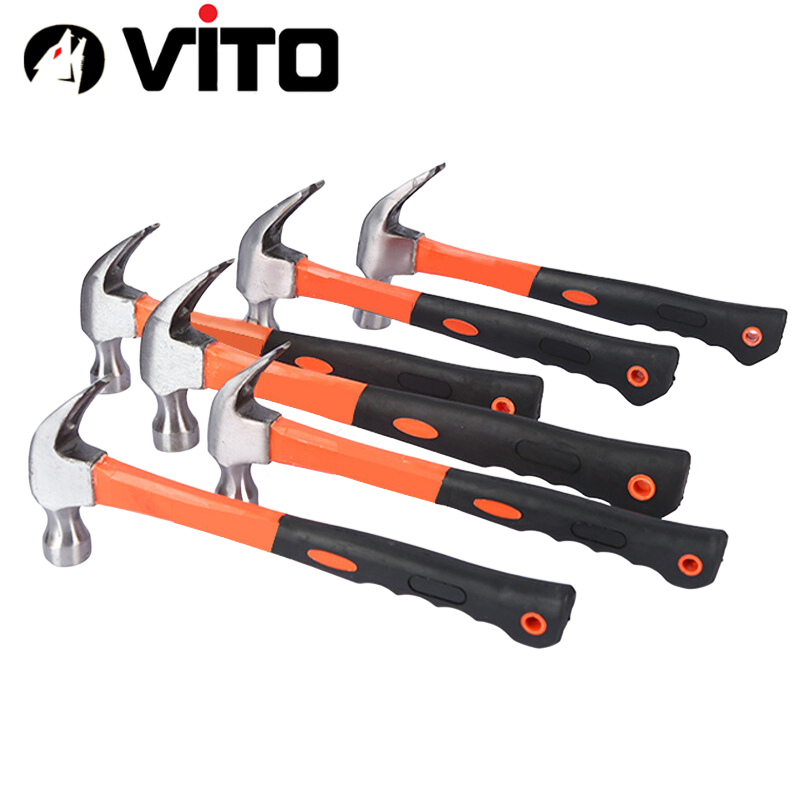 Búa Đinh Cán Dài VITO Nhập Khẩu Đầu Búa Thép CR-V Chắc Chắn, Cán Cao Su