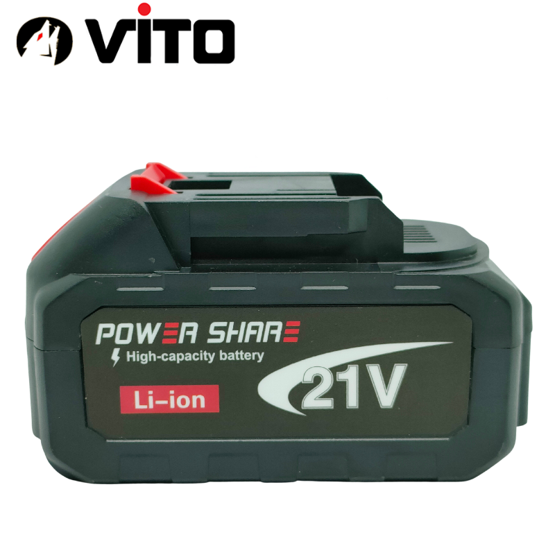 Pin Sạc 21V 10 Cell Dung Lượng 3000mAh Chân Pin MAKITA 40MM VITO Có Đèn Báo Pin Dùng Máy Khoan, Máy Siết Bulong, Máy Mài