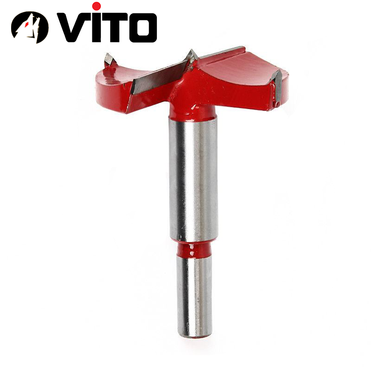 Mũi Khoan Khoét Lỗ Gỗ, Nhựa VITO Chuôi Tròn Kích Thước 16-60mm