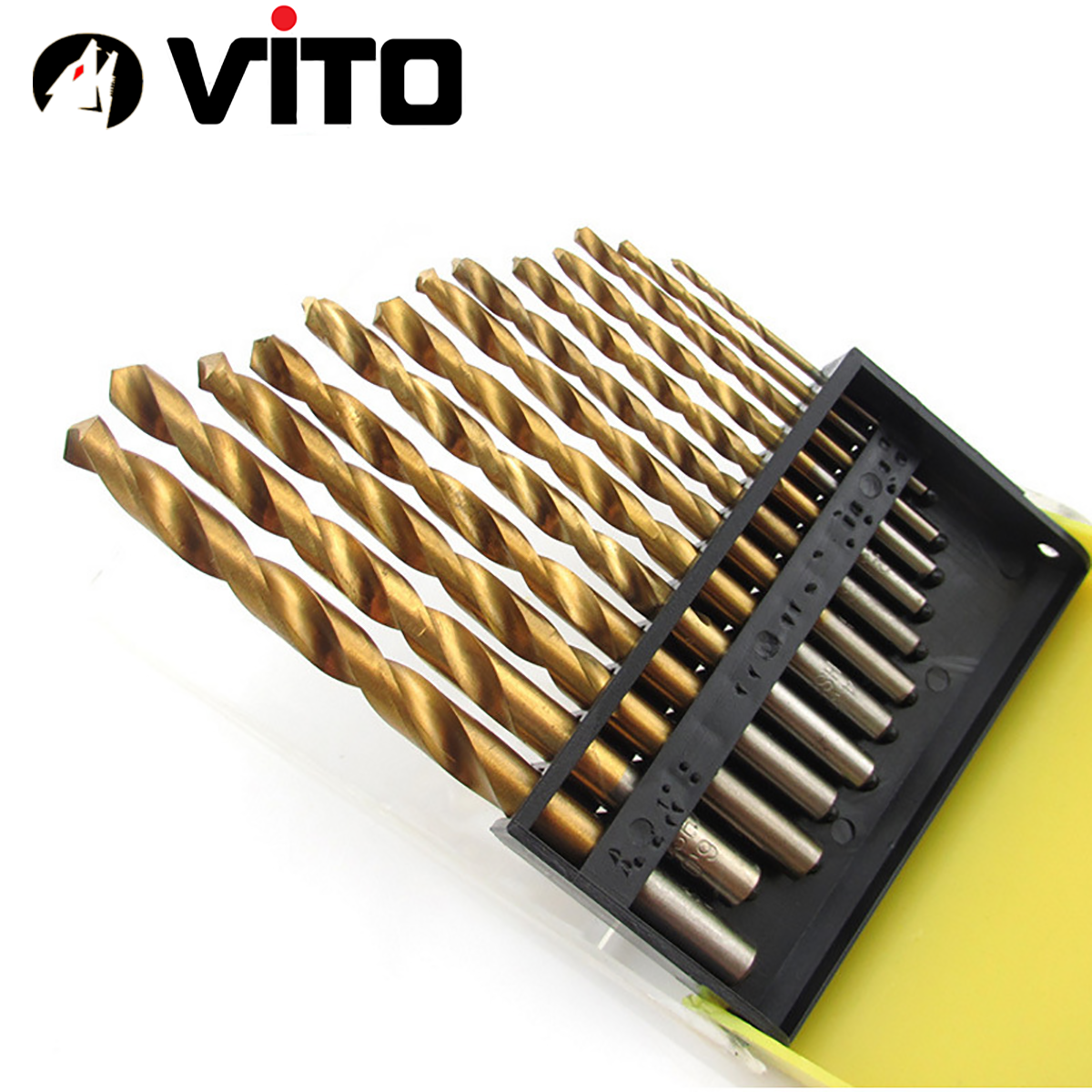Bộ Mũi Khoan Xoắn Chân Tròn Thép Gió HSS Có Hộp Đựng (Chọn Phân Loại)