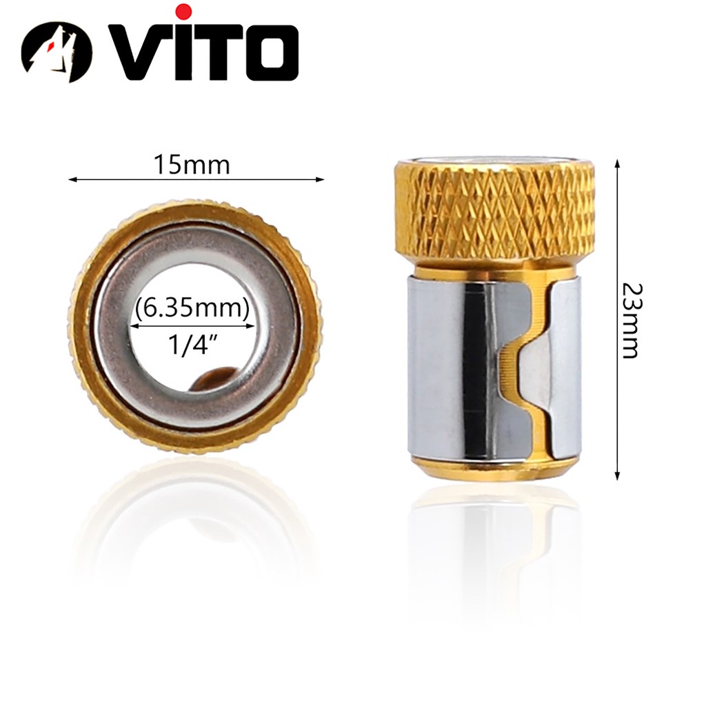 Vòng Nam Châm Trợ Lực Gắn Mũi Vít Tăng Từ Tính VITO Có Bi Giữ