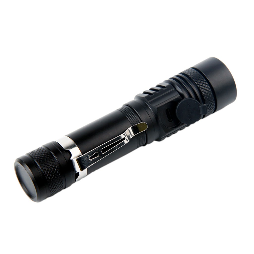 Đèn Pin Siêu Sáng LED T6 Dùng Pin 18650 Tích Hợp Cổng Sạc