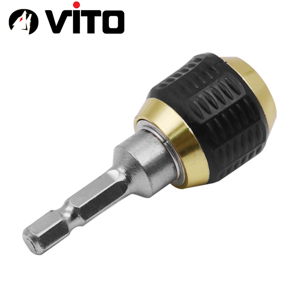 Đầu Chuyển Đối Nối Dài Bắn Vít Chân Lục Giác 6.35mm VITO Thay Vít Nhanh Có Lò Xo