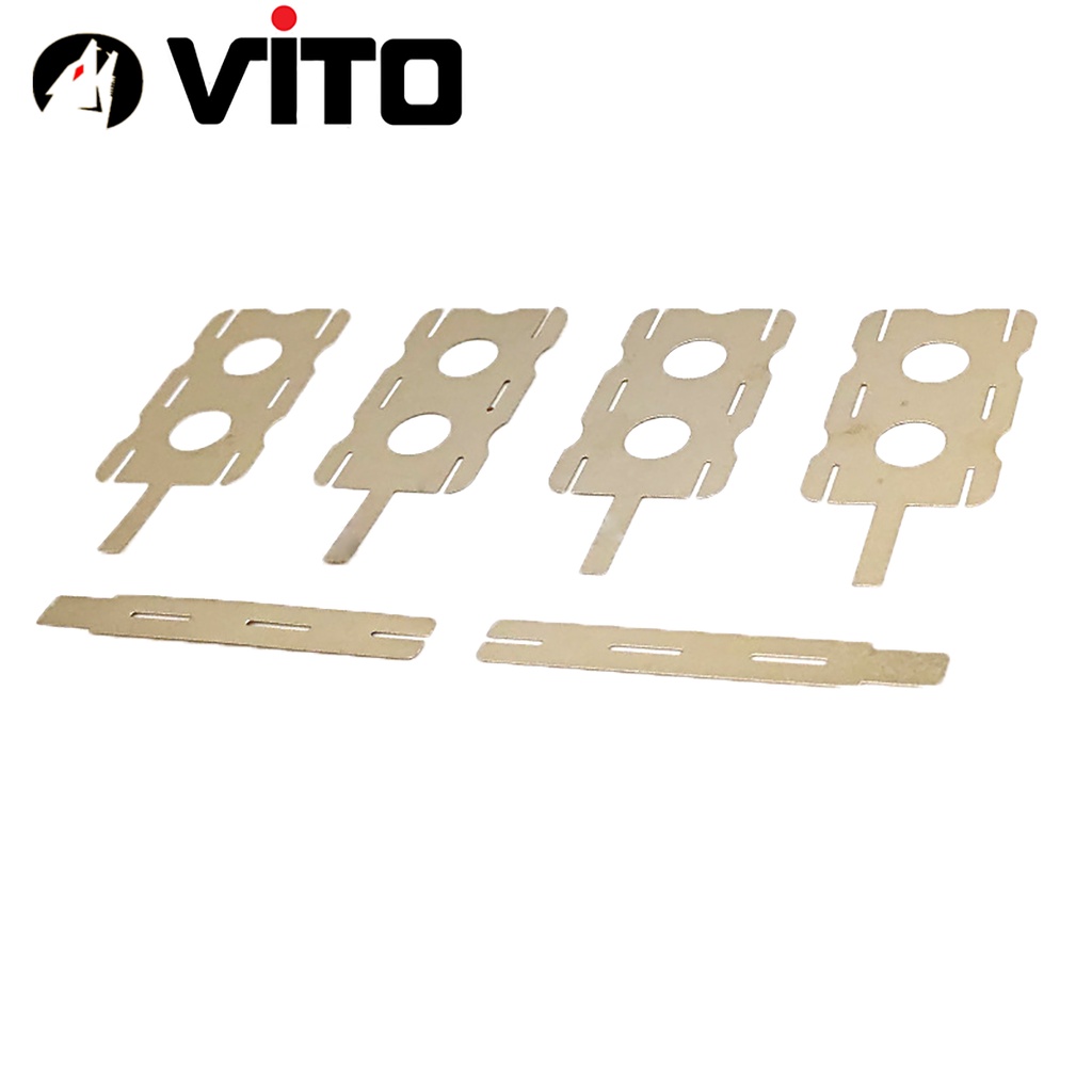 Bộ Kẽm Hàn Cell Pin 18650 Dày 0.18MM Cho Khối Pin 5S 2P hoặc 3P VITO