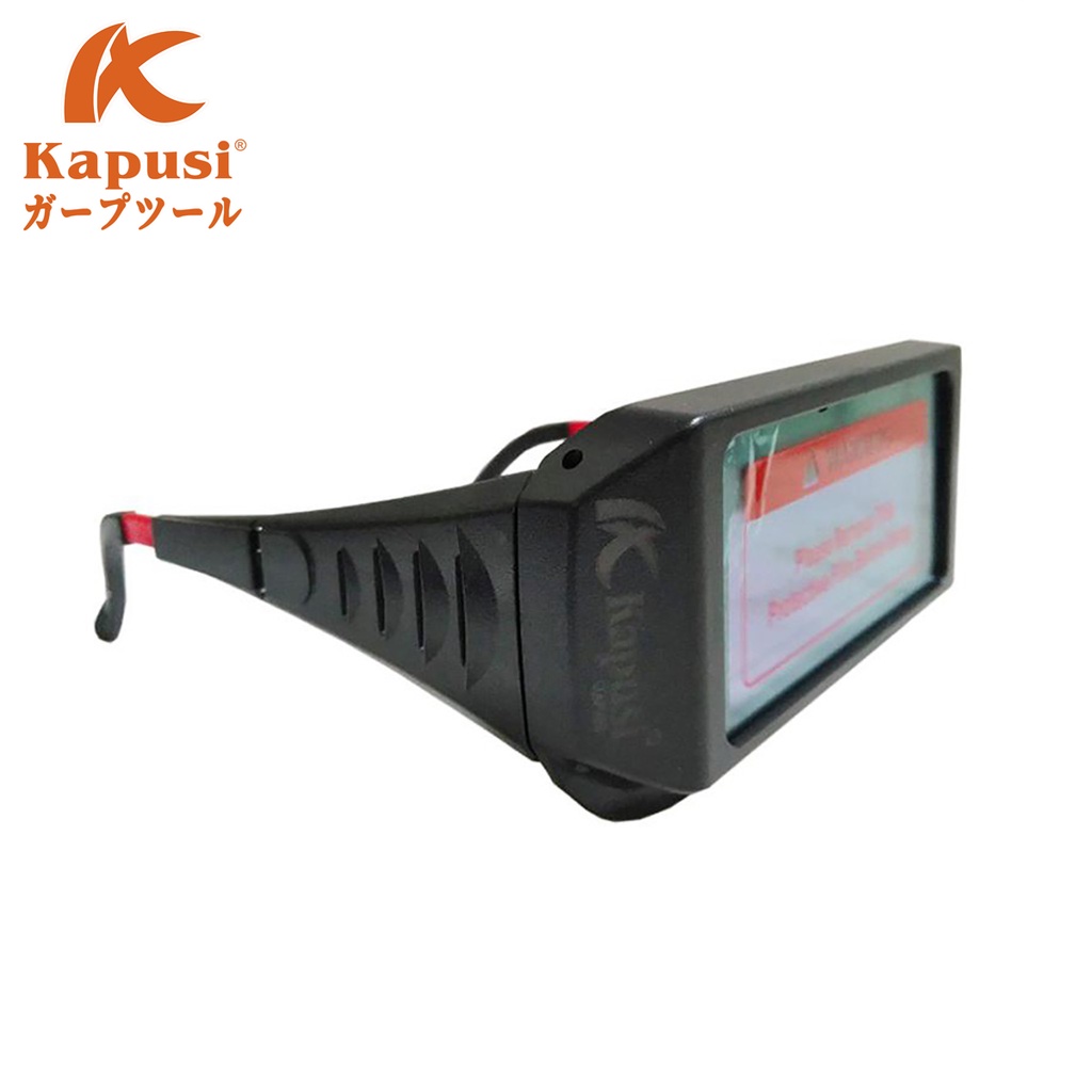 Kính Hàn Điện Tử KAPUSI Tự Động Tối, Nhựa ABS Cao Cấp, Tặng Kèm Dây Đeo, Có Túi Đựng