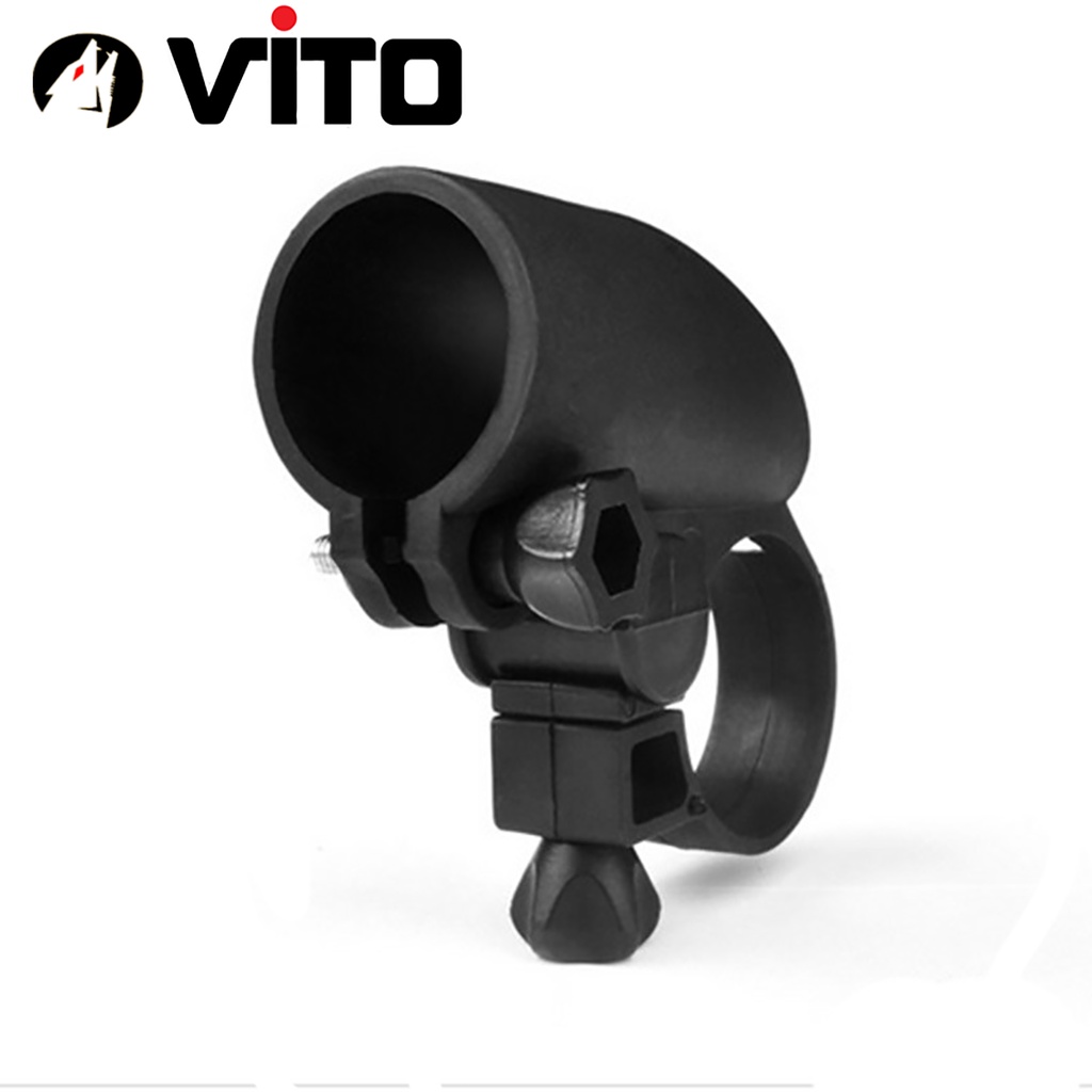 Giá Kẹp Đèn Pin Gắn Ghi Đông, Tay Lái Xe Đạp VITO