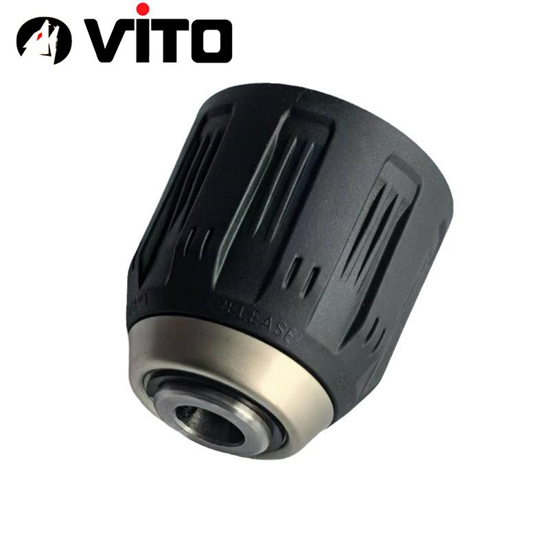Đầu Măng Ranh Kẹp Mũi Khoan 0.8-10mm 3/8"-24UNF VITO Thay Thế Máy Khoan Pin