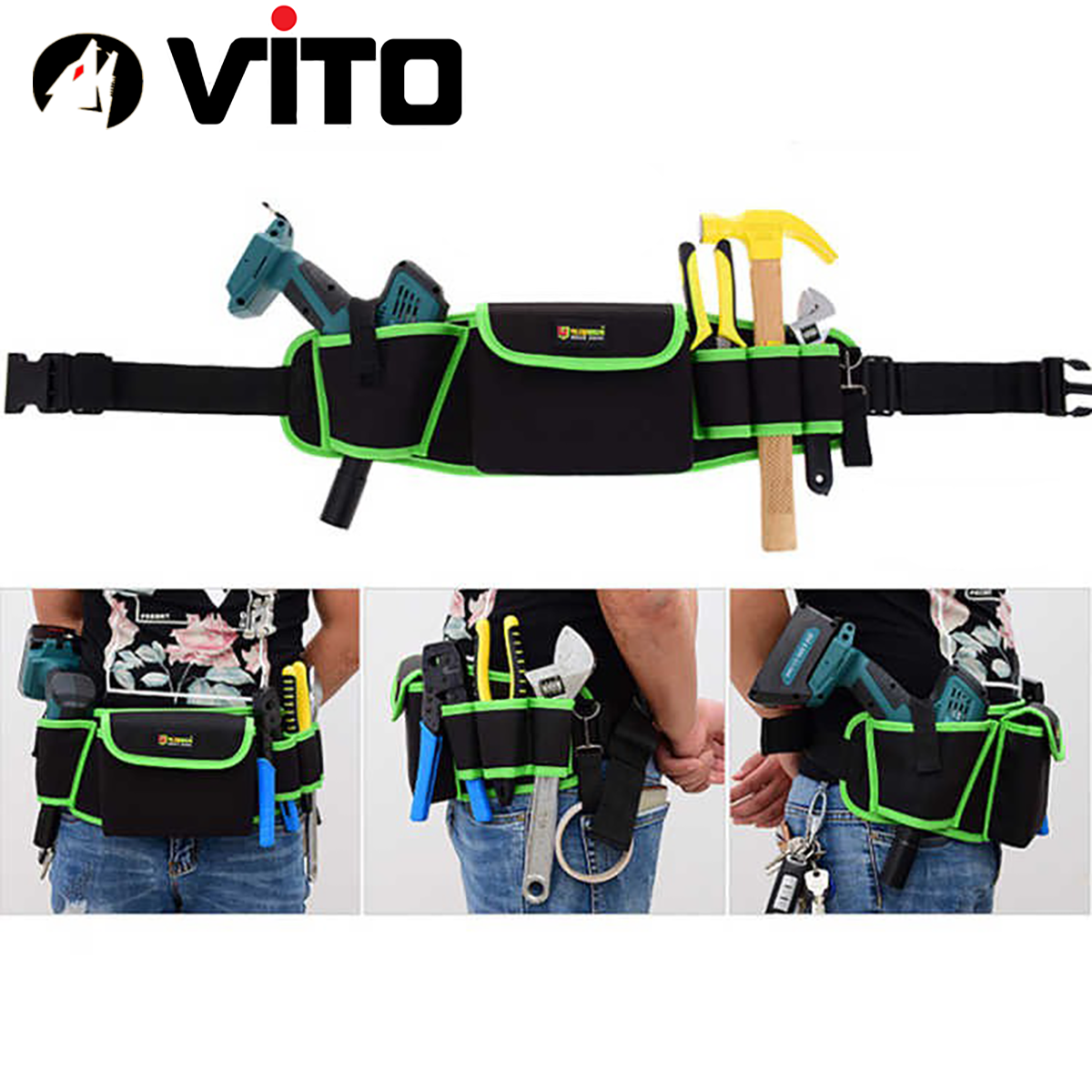 Túi Đựng Đồ Nghề Đeo Hông VITO Chắc Chắn - Mẫu 7