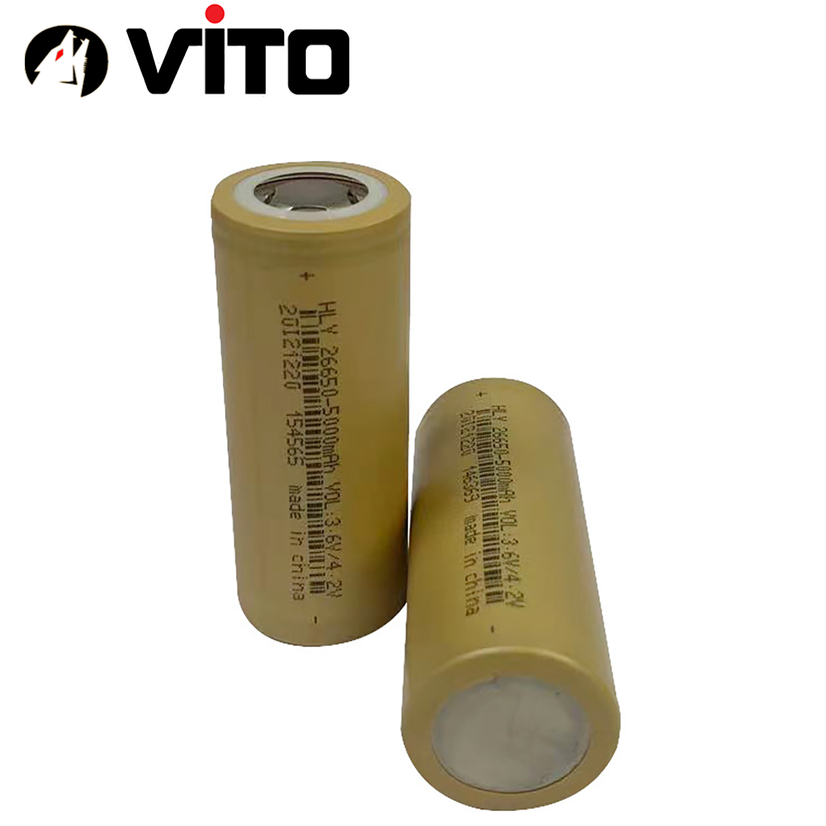 Cell Pin 26650 VITO Dung Lượng 4000Mah - 5000mAh - 5500mAh 5C (Xả 20A) VITO - Hàng Mới 100%