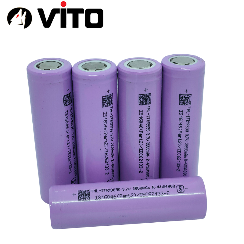[01 Viên] Cell Pin 18650 Dung Lượng 2600mAh 5C (Xả 10A) VITO - Hàng Mới 100%