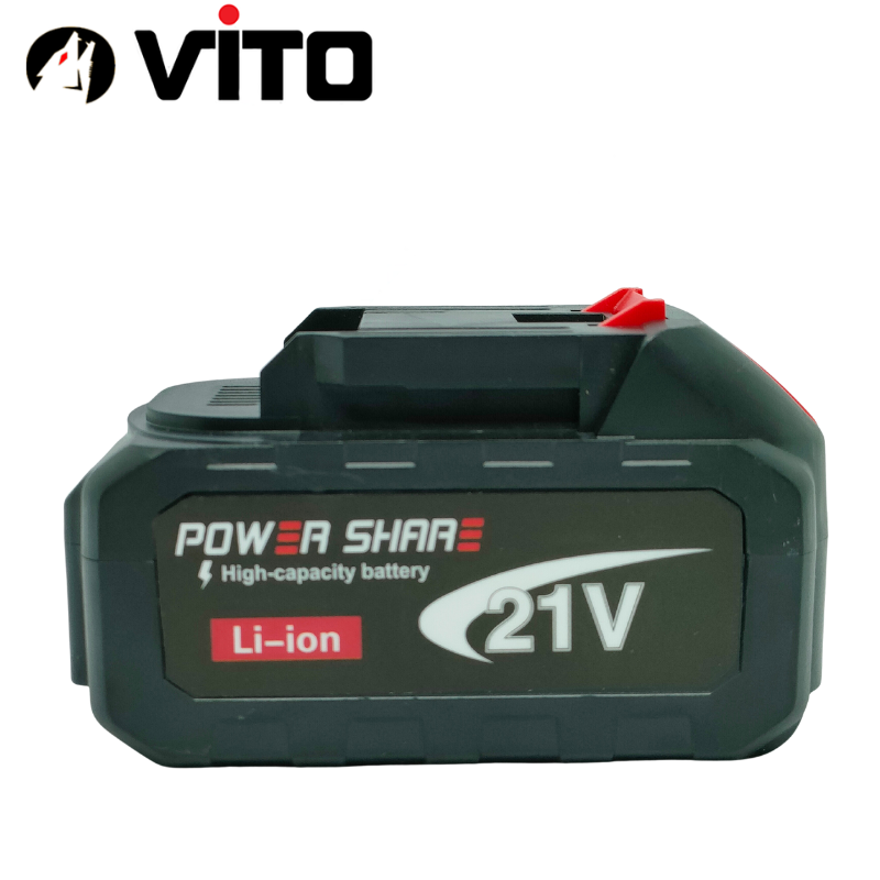 Pin Sạc 21V 10 Cell Dung Lượng 3000mAh Chân Pin MAKITA 40MM VITO Có Đèn Báo Pin Dùng Máy Khoan, Máy Siết Bulong, Máy Mài