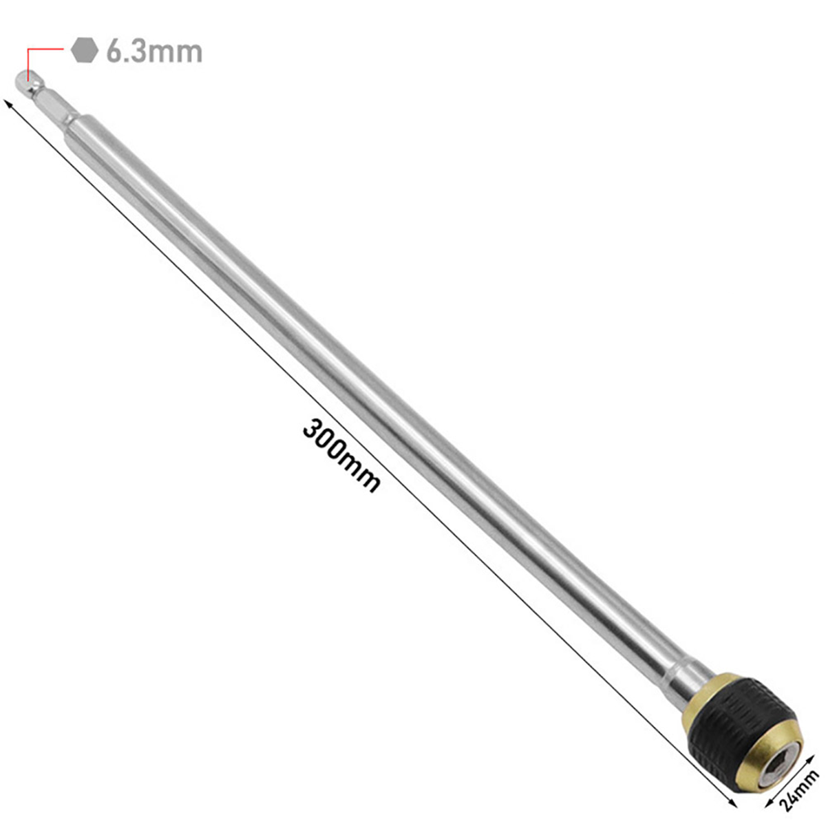 Đầu Chuyển Đối Nối Dài Bắn Vít Chân Lục Giác 6.35mm VITO Thay Vít Nhanh Có Lò Xo