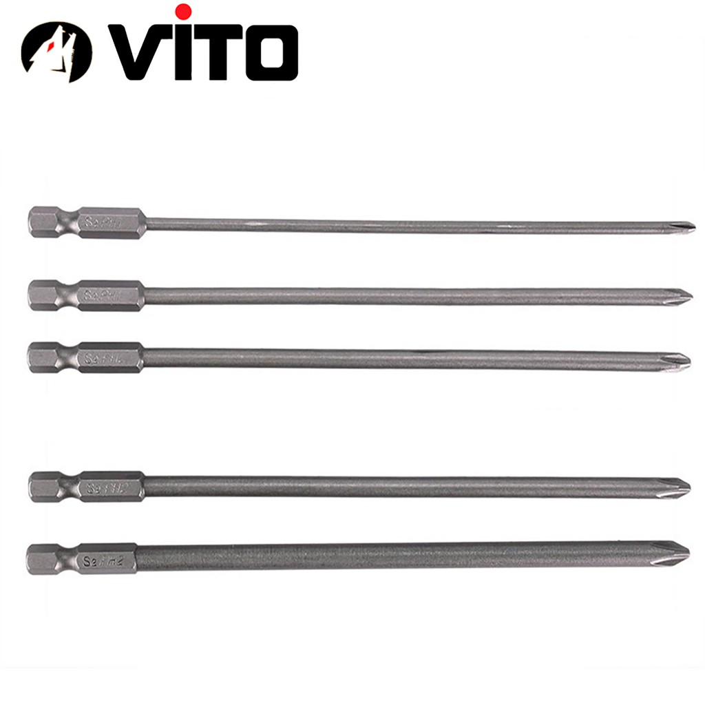 Bộ Mũi Vít Đầu Bake Từ Tính Chân Lục Giác VITO Thép S2 Các Kích Cỡ (Xem Phân Loại)