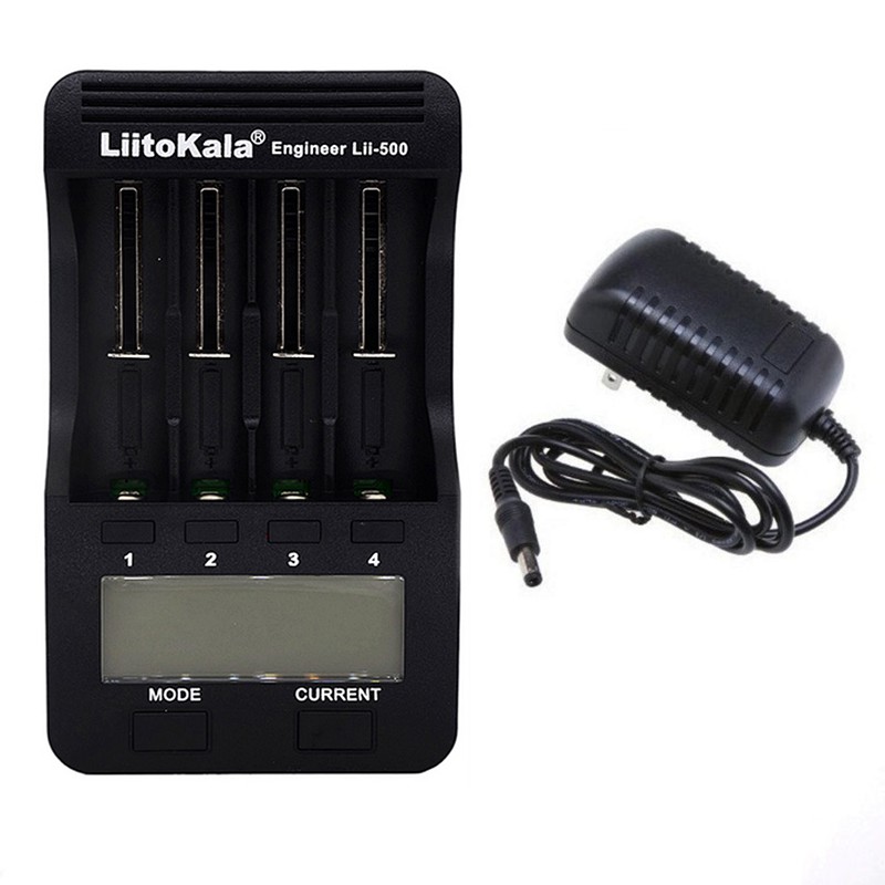 Bộ Sạc Pin Liitokala Lii-500 Test Dung Lượng, Nội Trở