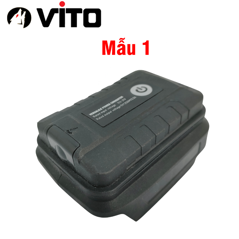 Đế Chuyển Pin Chân MAKITA VITO 5S 21V Sang USB